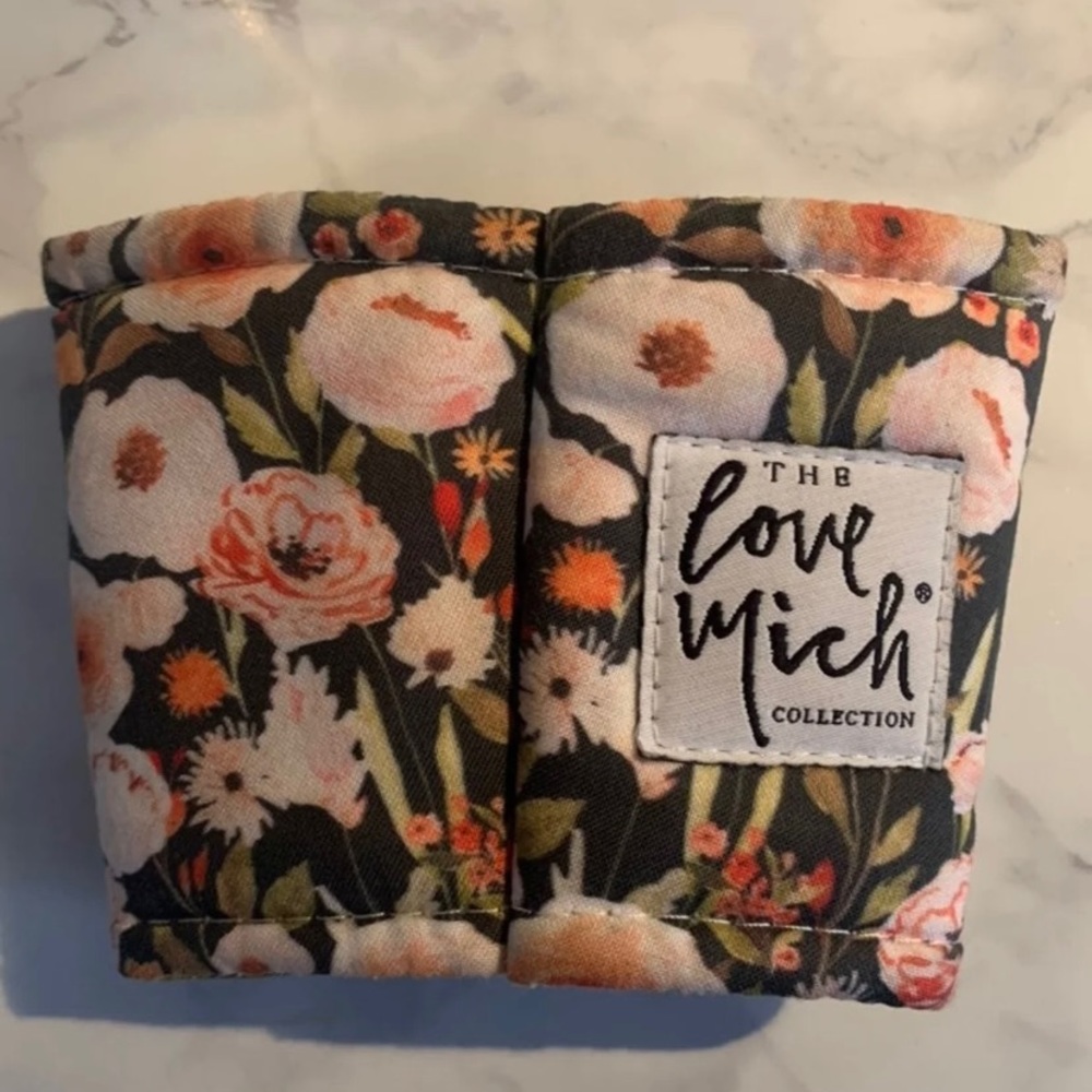 Love Mich small coffee cozy